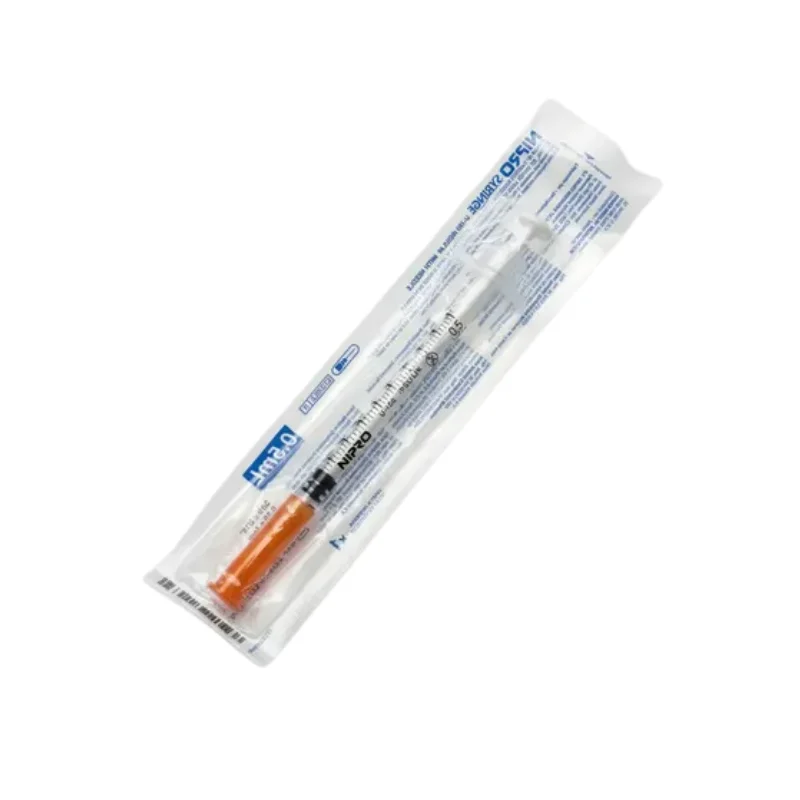 Jeringa NIPRO insulina con aguja – 0,5ml