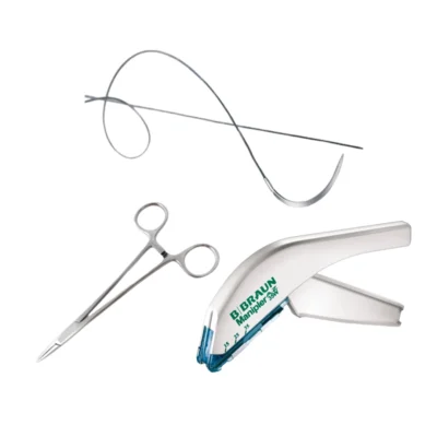 Suturas qurúrgicas y accesorios