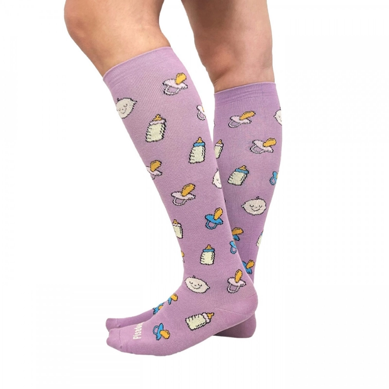 Calcetines compresivos estampados Pediatría