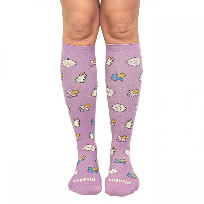 Calcetines compresivos estampados Pediatría - Imagen 2