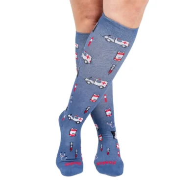 Calcetines compresivos estampados Urgencias