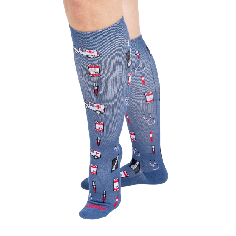Calcetines compresivos estampados Urgencias - Imagen 2