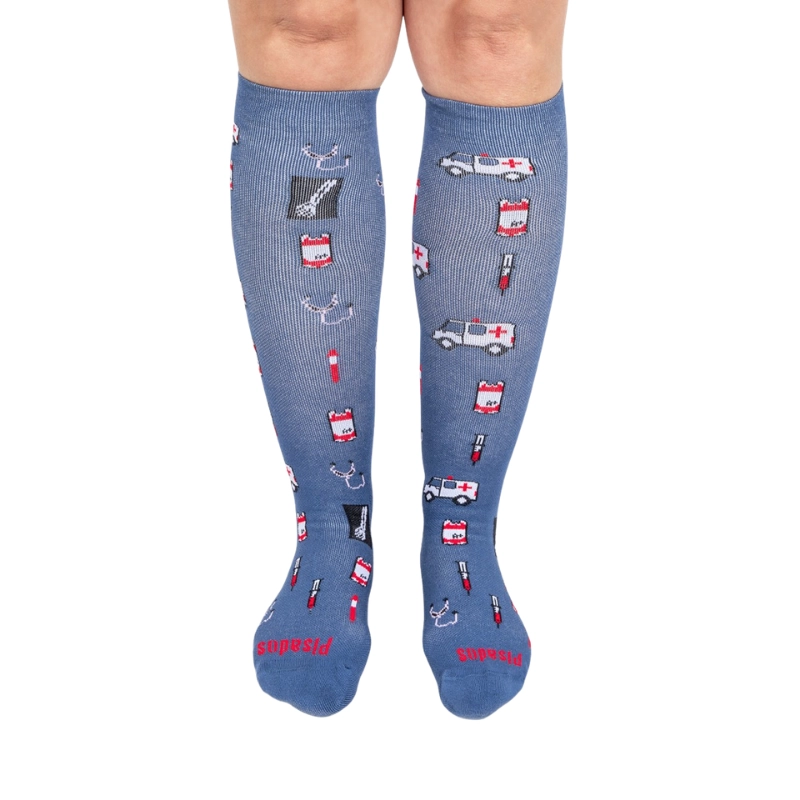 Calcetines compresivos estampados Urgencias - Imagen 3