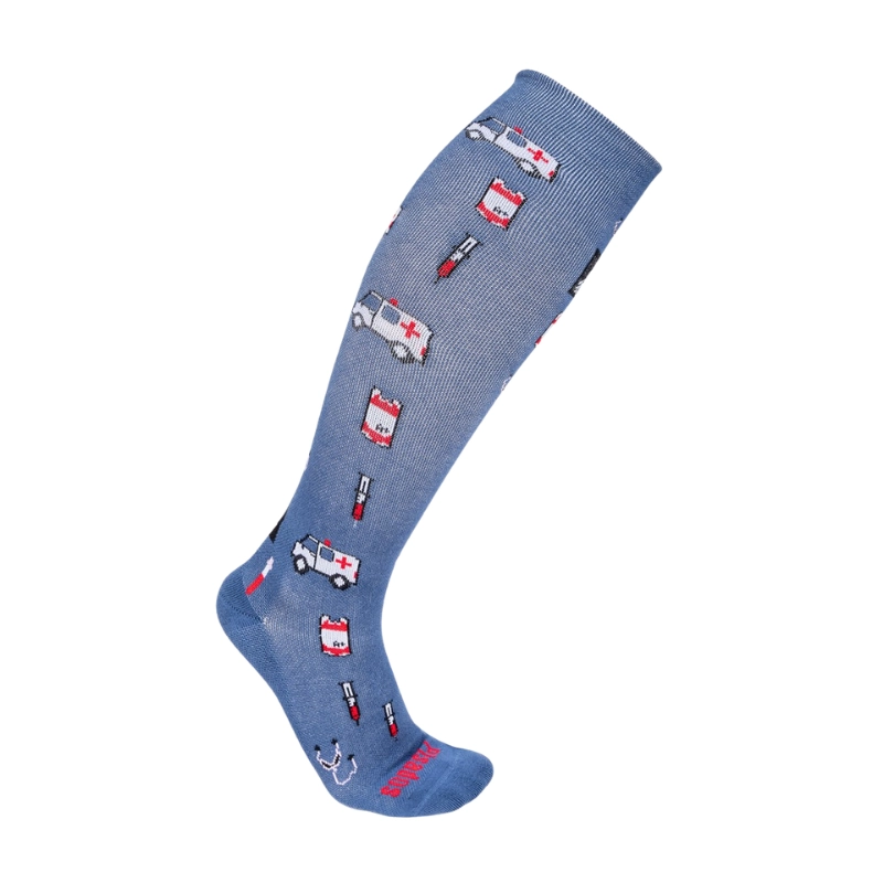 Calcetines compresivos estampados Urgencias - Imagen 4
