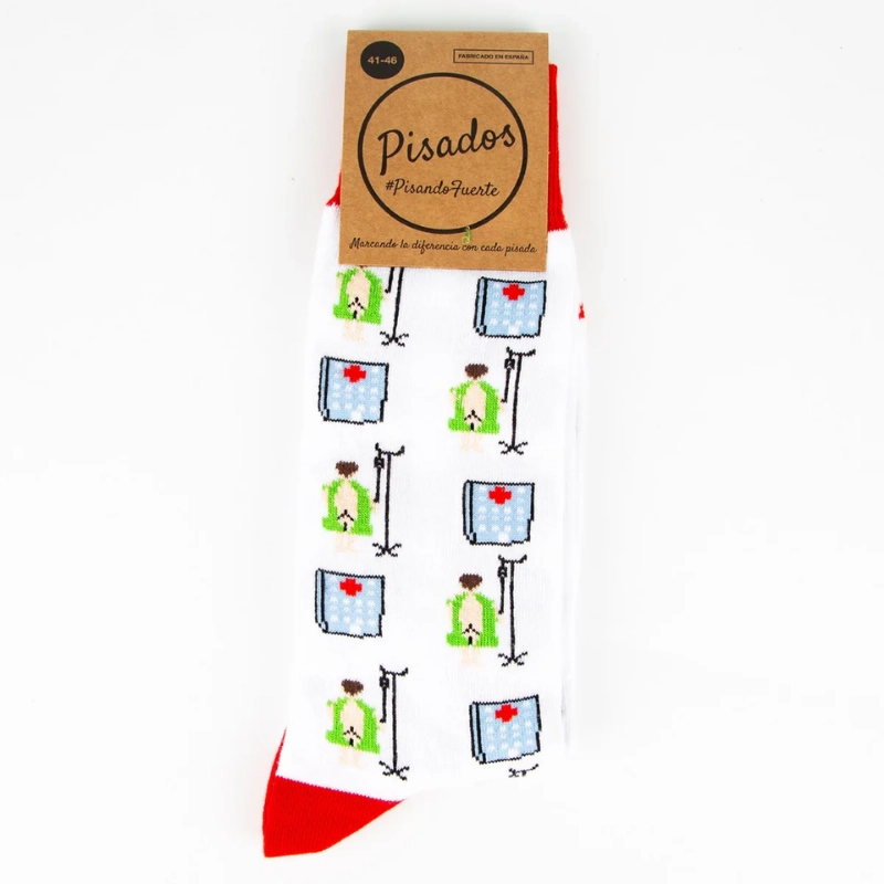 Calcetines sanitarios estampados Culito Sano
