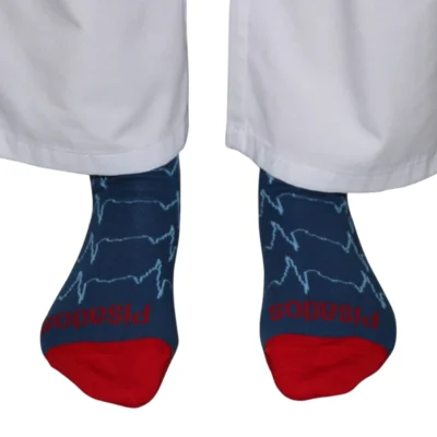 Calcetines sanitarios estampados Pulsaciones