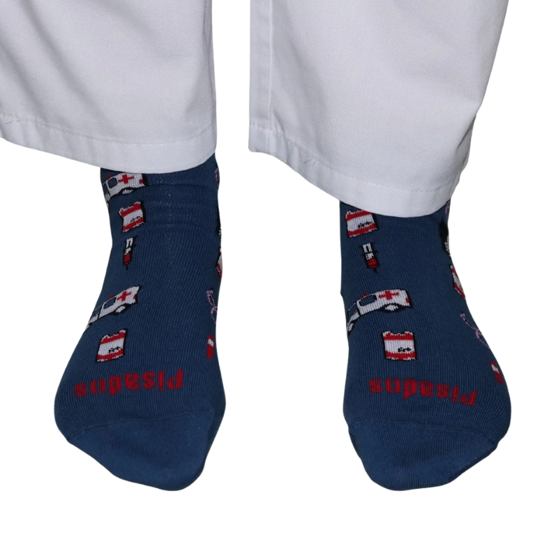 Calcetines sanitarios estampados Urgencias