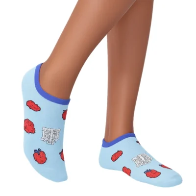 Calcetines tobilleros estampado Anatomía