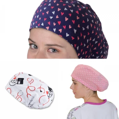Montaje foto producto gorros pelo corto