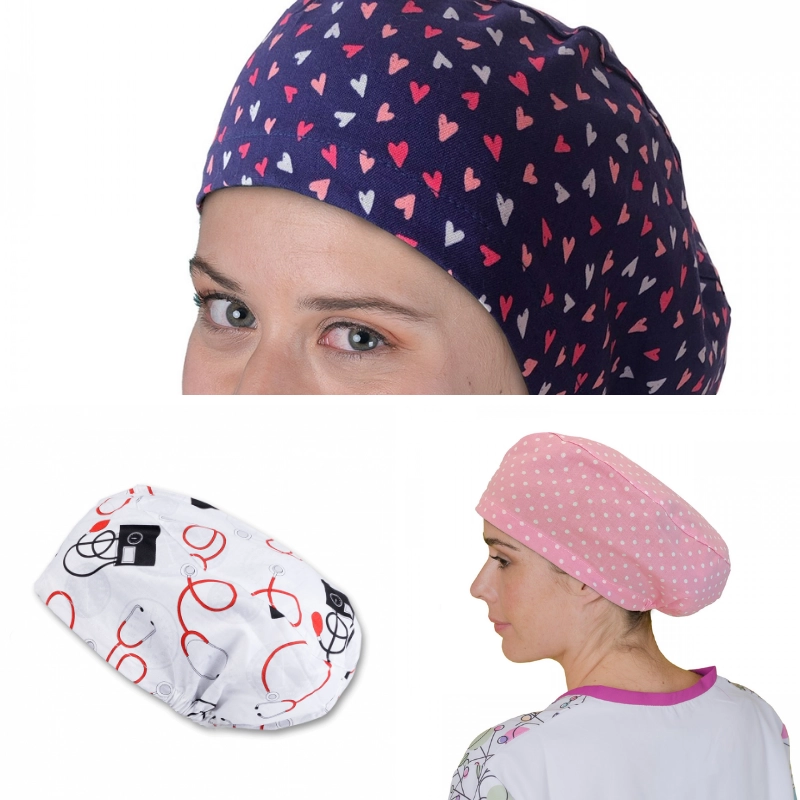 Montaje foto producto gorros pelo corto
