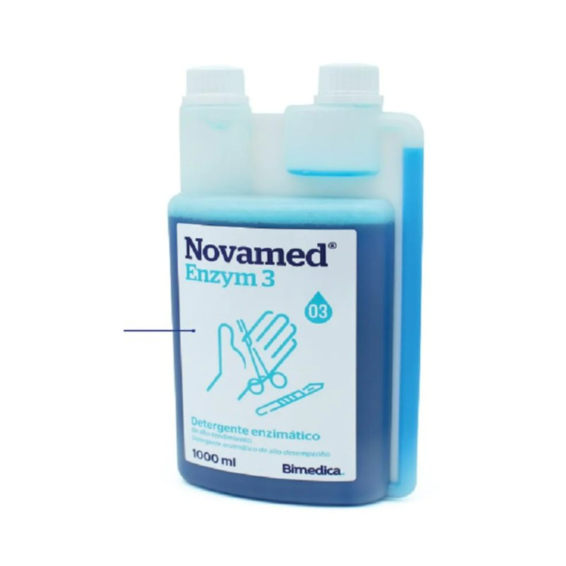 Novamed Enzym 3 Detergente Multienzimático para Instrumental 1 Litro