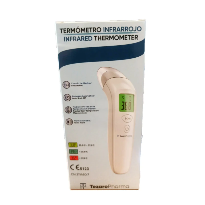 Termómetro digital infrarrojos Tezaro Pharma
