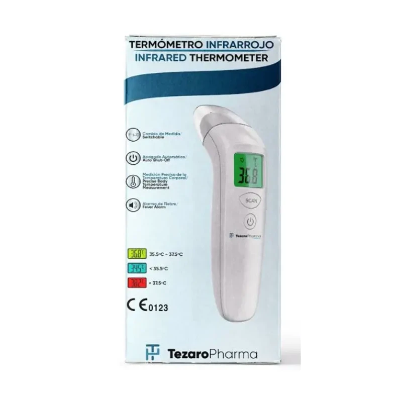 Termómetro digital infrarrojos Tezaro Pharma