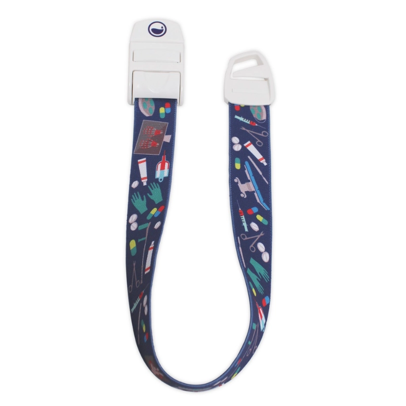 Torniquete de tela elástica estampado Instrumental marino