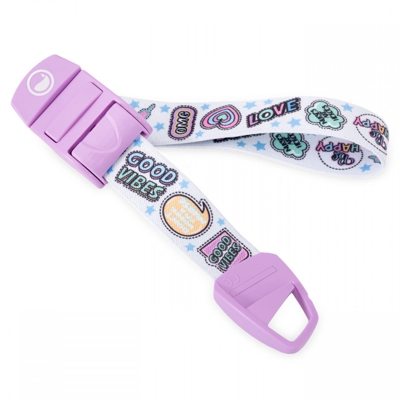 Torniquete de tela elástica estampado Stickers Colletion
