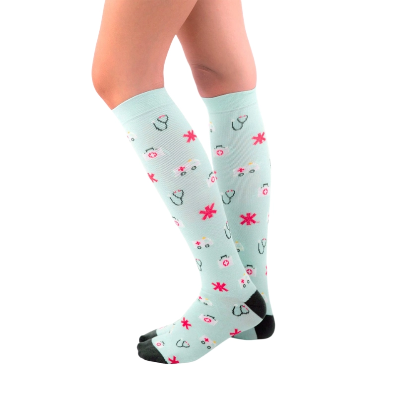 calcetines compresivos estampados Ambulancias