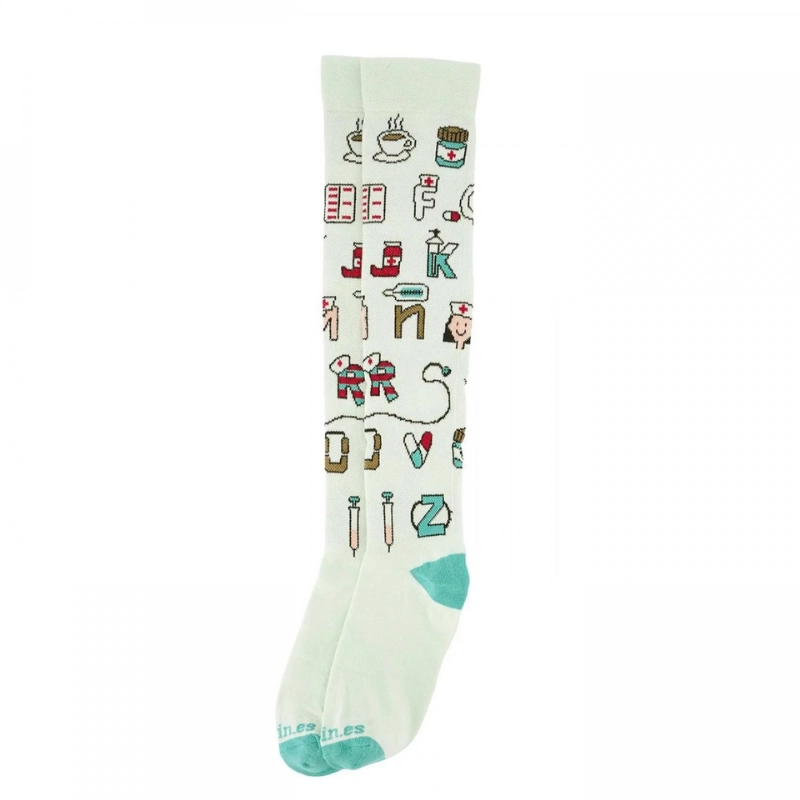 Calcetines compresivos estampados ABC Médico - Imagen 4