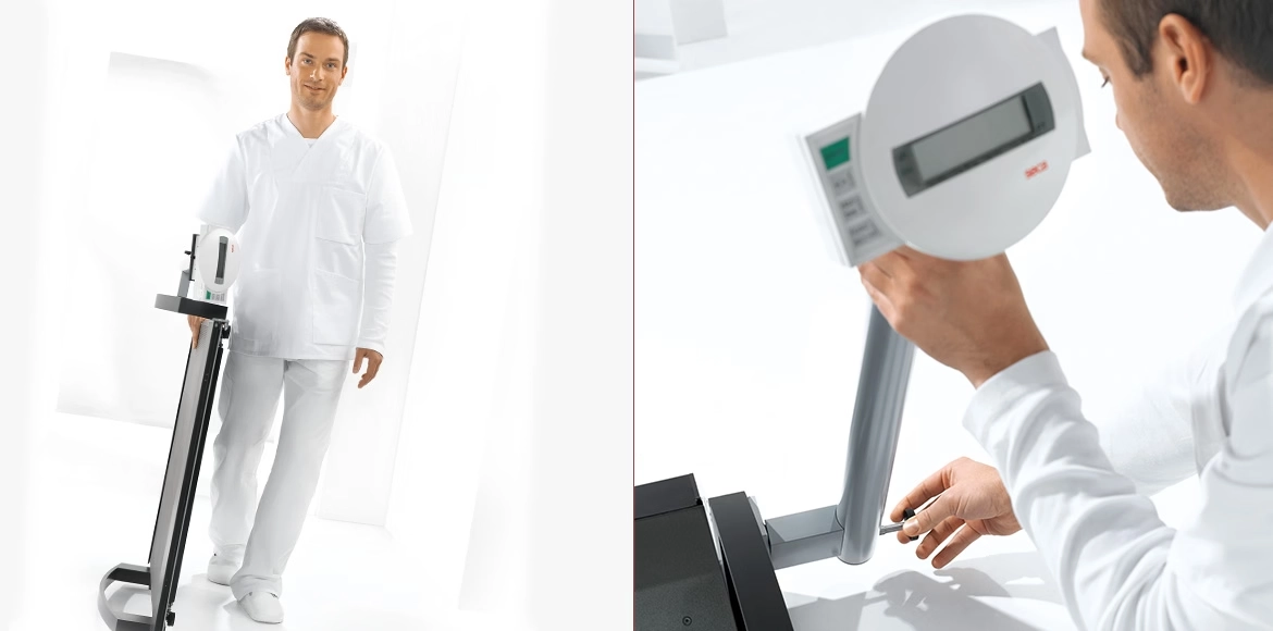 Báscula de sillas de ruedas electrónica SECA 665