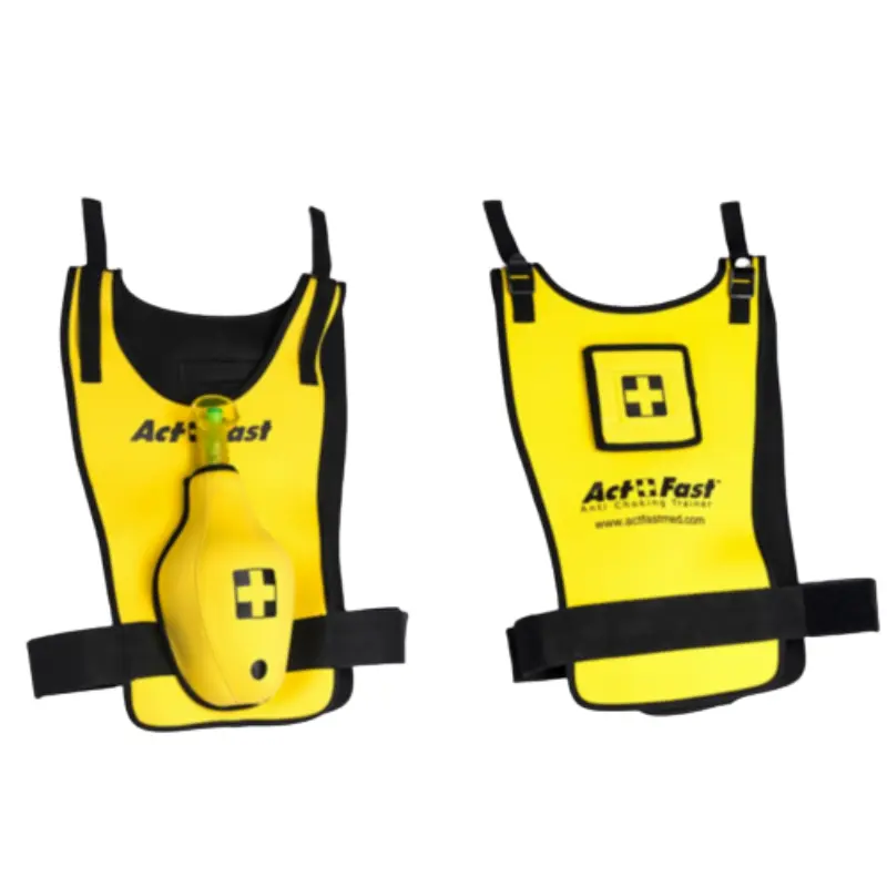Chaleco entrenamiento Maniobra Heimlich para niños ACT FAST