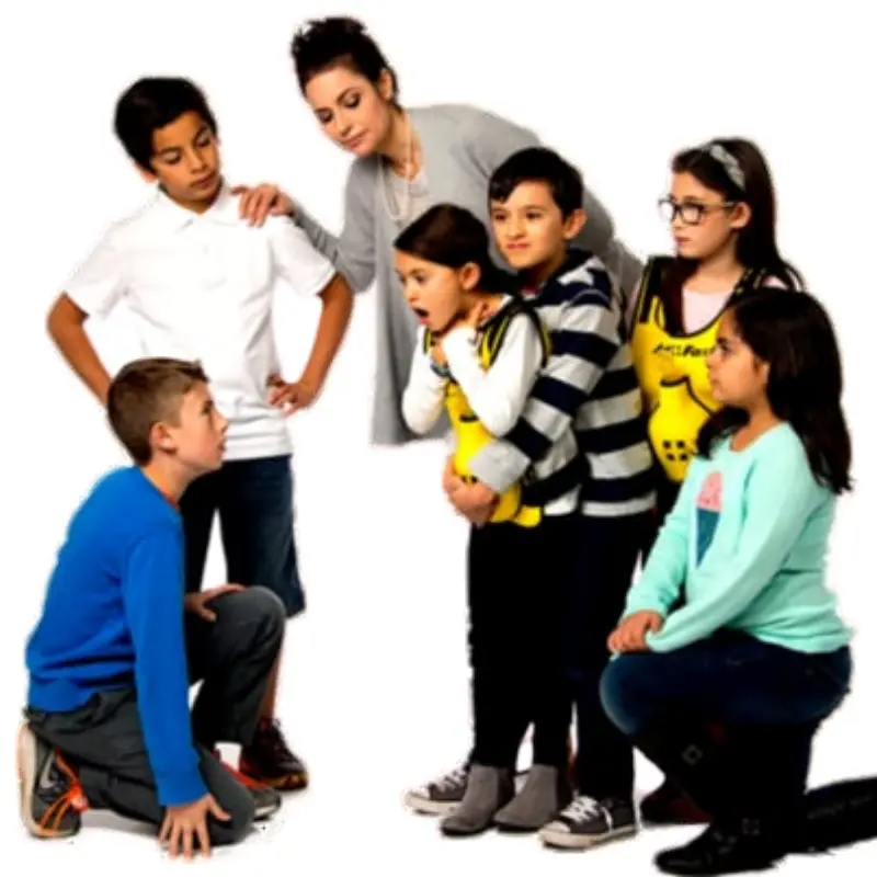Chaleco entrenamiento Maniobra Heimlich para niños ACT FAST