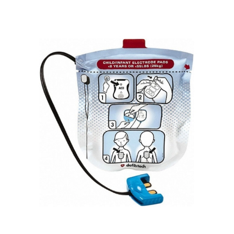 Defibtech Lifeline View electrodos pediátricos