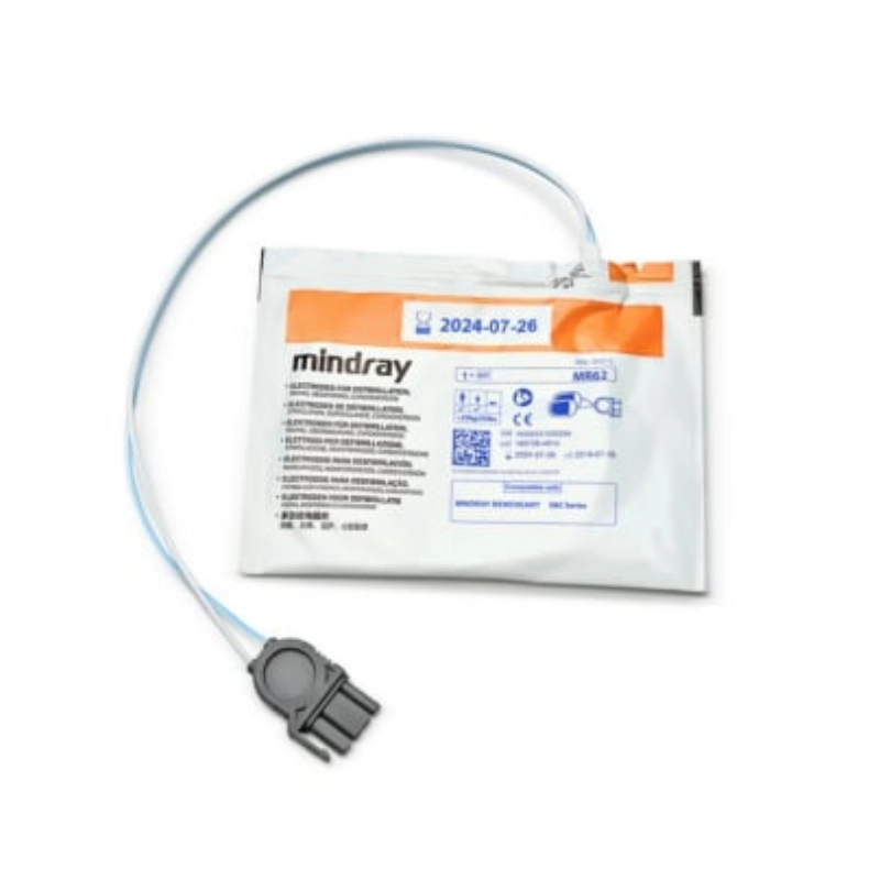 Electrodos adulto pediátrico Mindray BeneHeart MR62