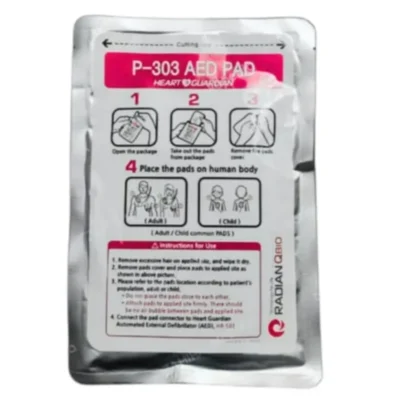 Electrodos adultopediátrico Radian Qbio HR-501