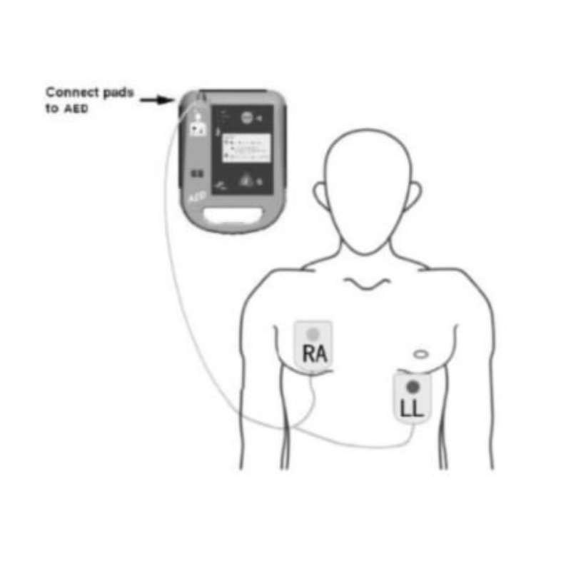 M&B AED 7000 electrodos