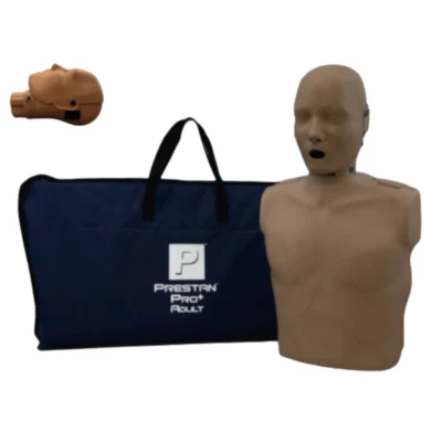 Maniquí Profesional de RCP para adultos Prestan Pro+ (color oscuro)