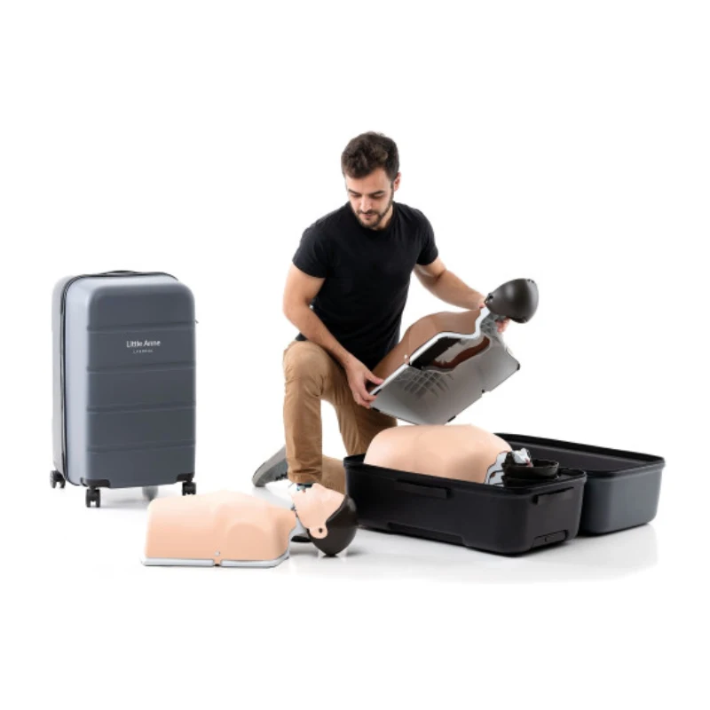 Maniquí apilable Little Anne de Laerdal – Piel oscura