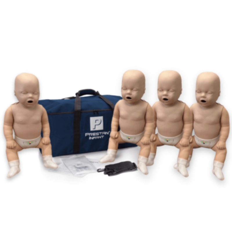 Maniquíes de reanimación para bebés Prestan 4 uds. (color claro)