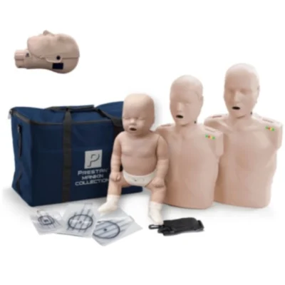Pack colección de maniquíes Prestan Professional Pro+ CPR (color claro)