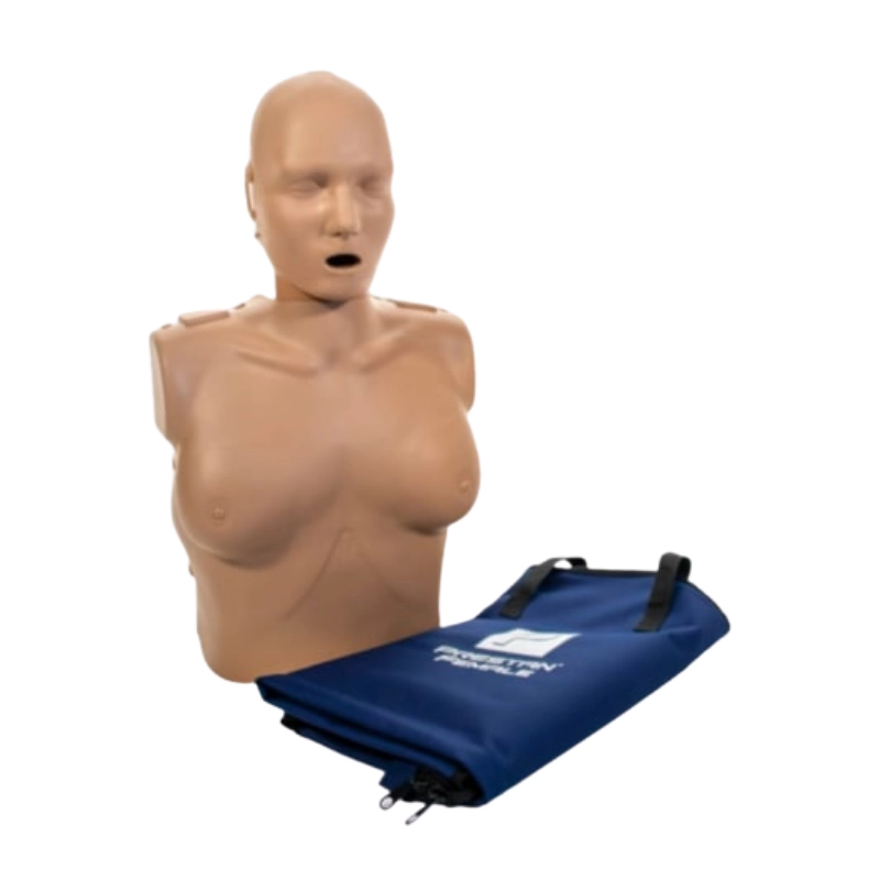 Prestan Entrenamiento Profesional de RCP Torso Femenino (Oscuro)