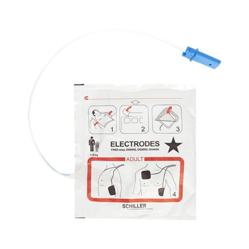 Schiller Fred Easy electrodos adulto
