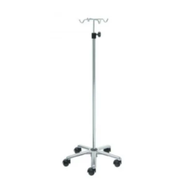 Soporte de suero acero cromado CMP124