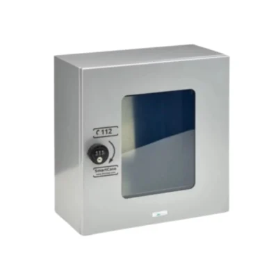 Vitrina de interior para desfibrilador SmartCase con cerradura (gris)