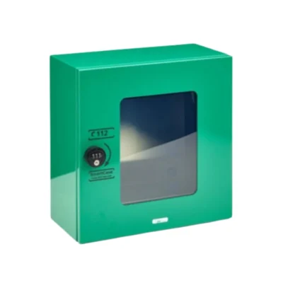 Vitrina de interior para desfibrilador SmartCase con cerradura (verde)