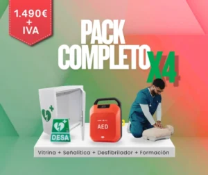pack desfibrilador