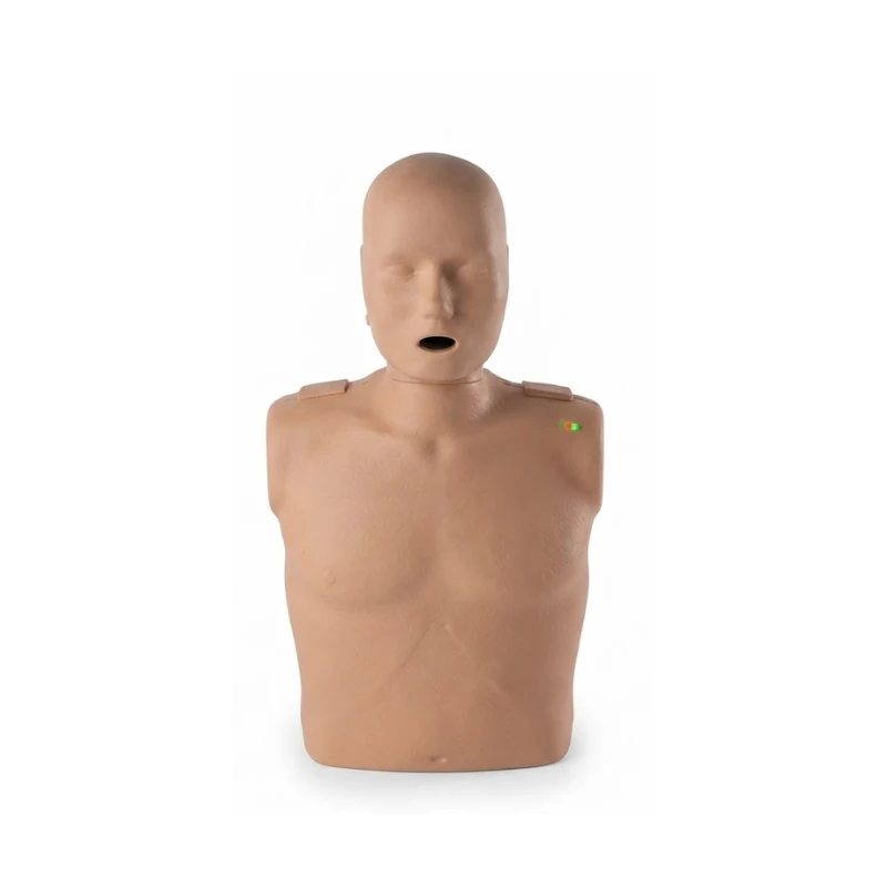 torso de entrenamiento de RCP para adultos Prestan (color oscuro)