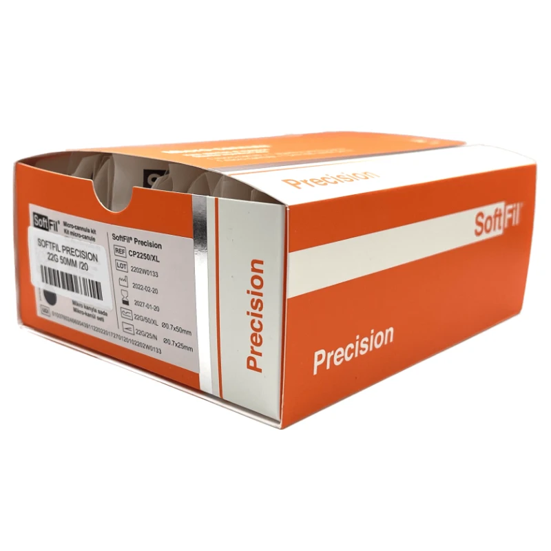 Microcánulas de precisión SoftFil® C20 Uni (22G50)
