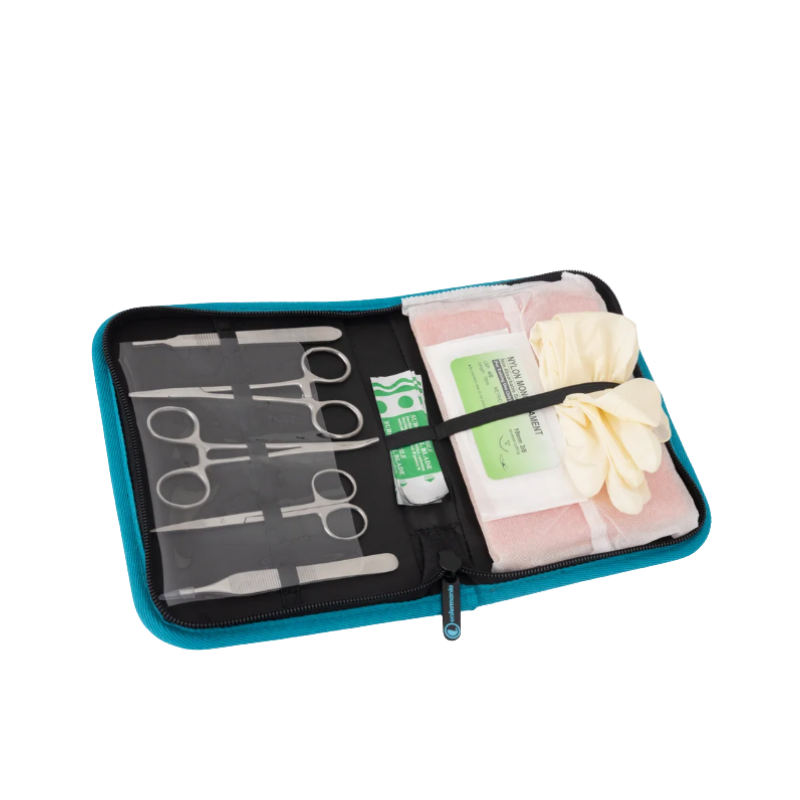 Kit de sutura para prácticas Care Collection morado