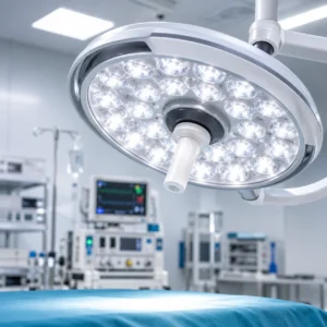Luz quirúrgica LED en quirófano