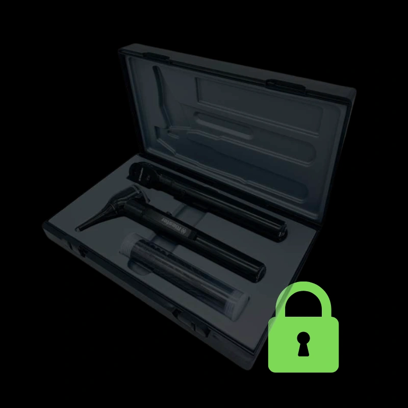 Set Oftalmoscopio-Otoscopio RIESTER (Negro)